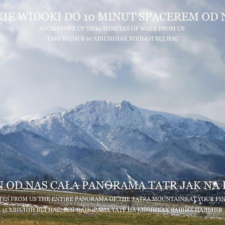 Czarny Jelen Apartman Zakopane Kültér fotó